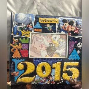 Disney Black Photo Album with Blue and Yellow Accents